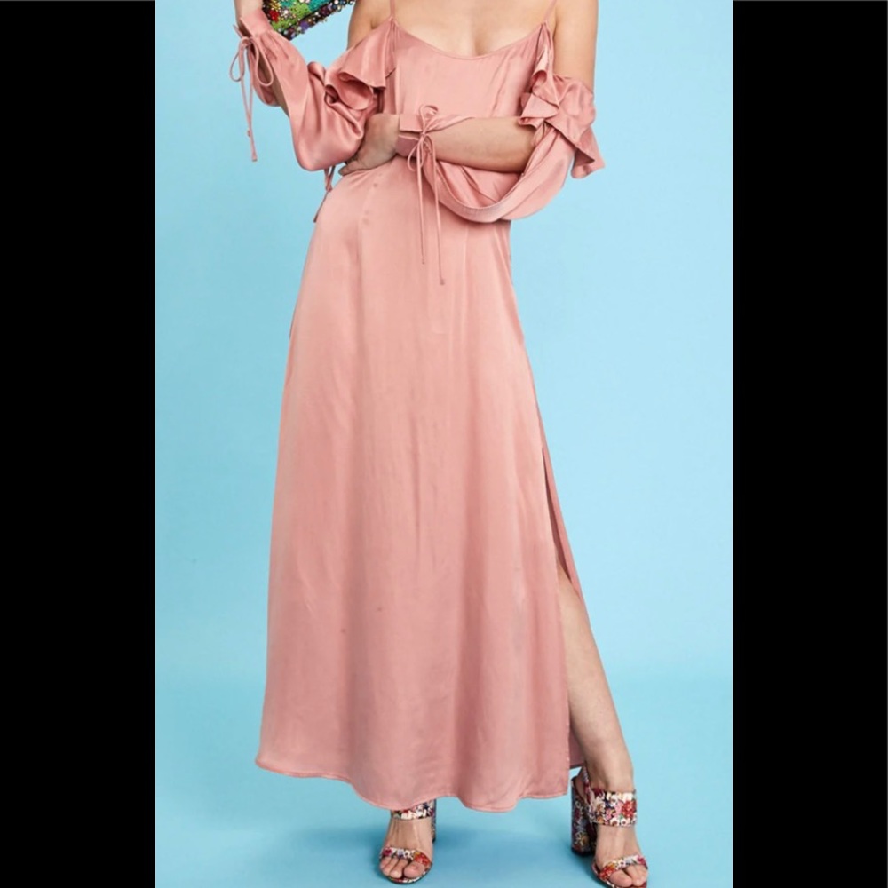 - LPA nwt the label dress 125 cold shower rose